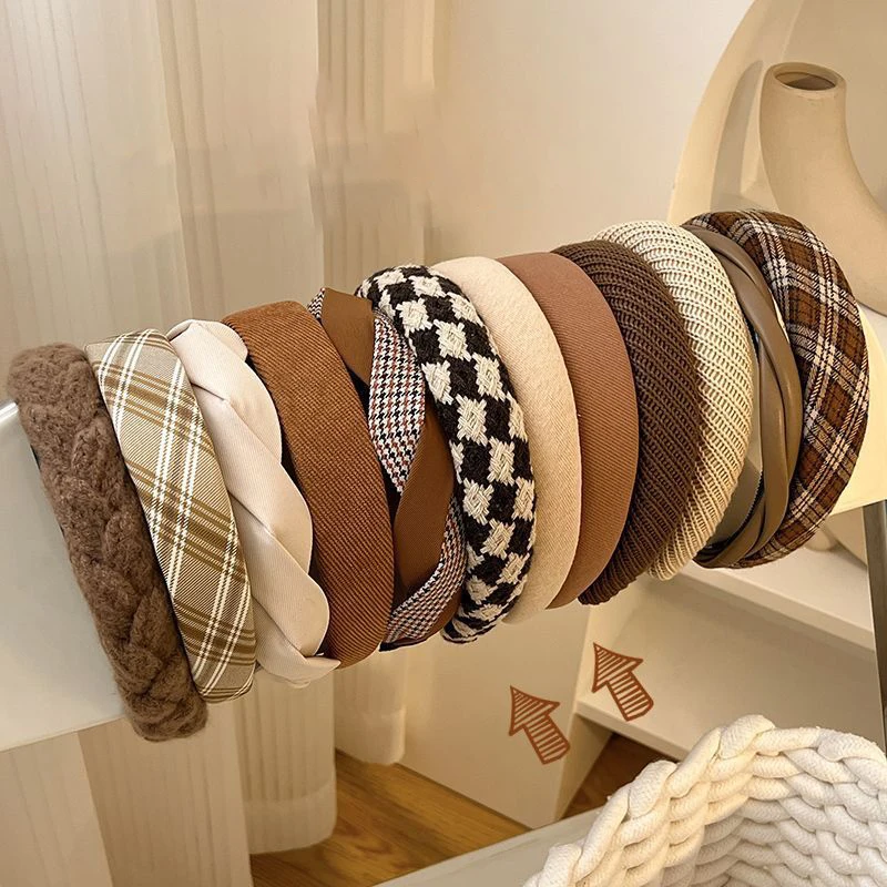 Vintage Fashion Print Elastic Hair Band