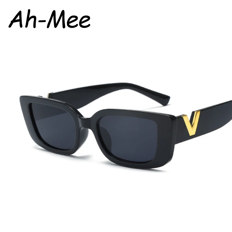 Luxury Vintage Rectangle Sunglasses for Women
