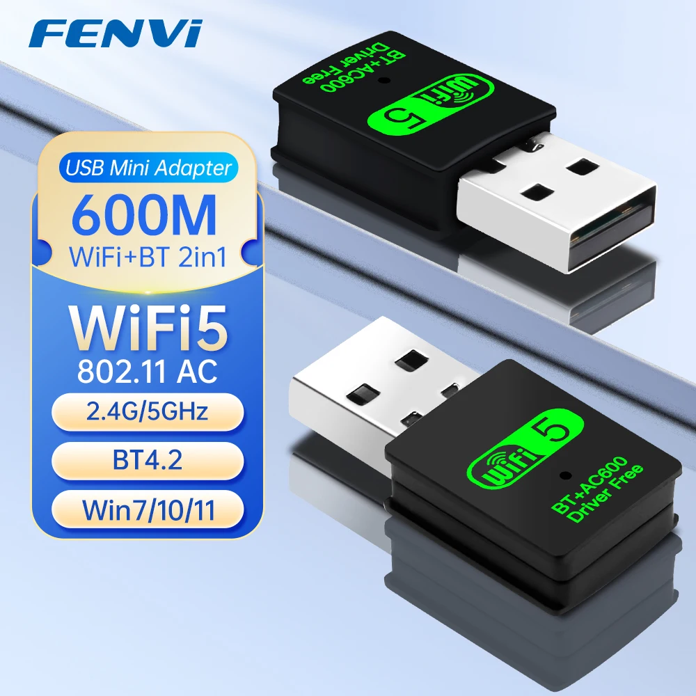 محول WiFi بلوتوث ثنائي النطاق FENVI