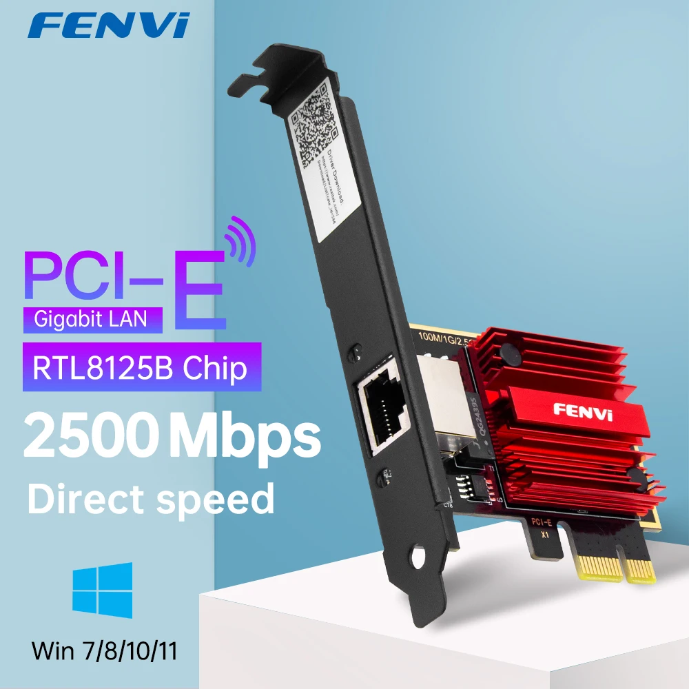 مهايئ إيثرنت سلكي FENVI G PCI-E