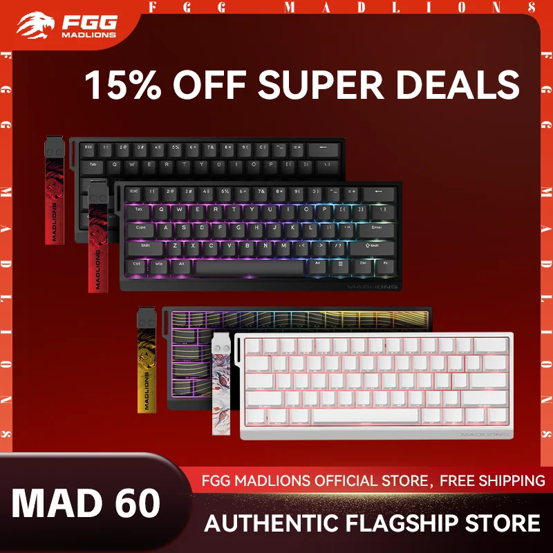 لوحة مفاتيح الألعاب FGG MADLIONS