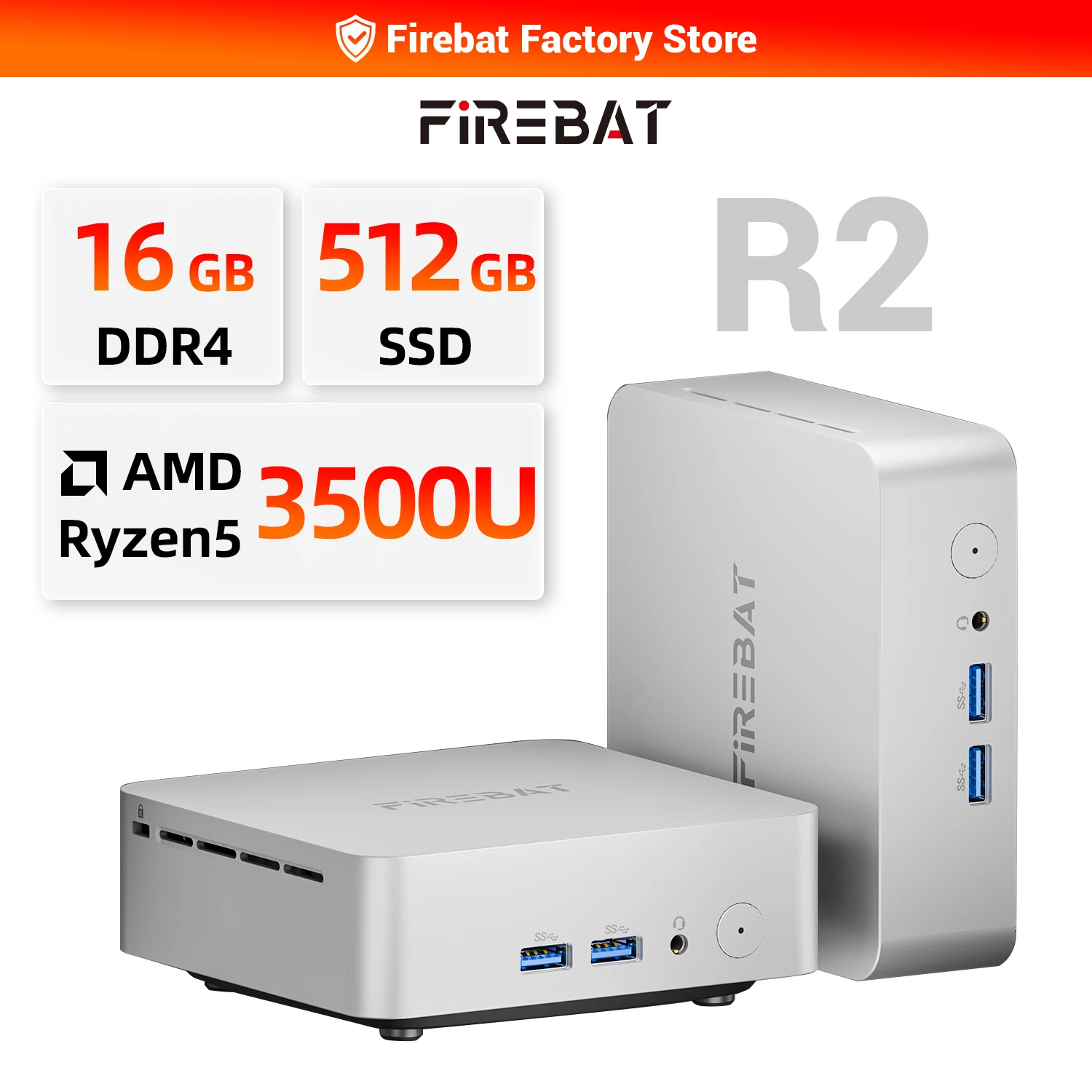 كمبيوتر صغير بجودة عالية AMD Ryzen 5