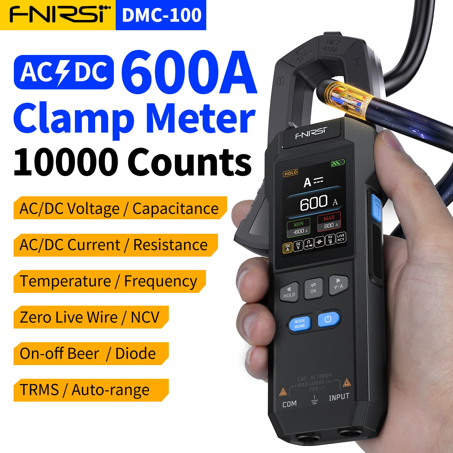 أداة قياس تيار كهربائي FNIRSI DMC-100