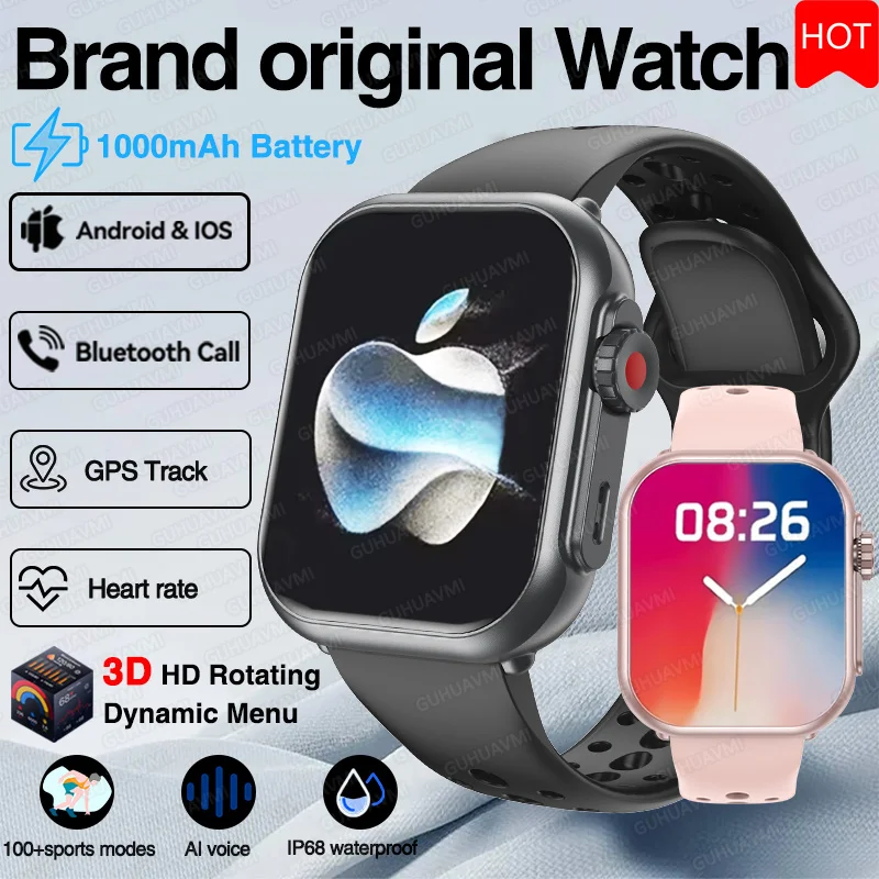 Smart Watch Ultra 2 with GPS and AMOLED