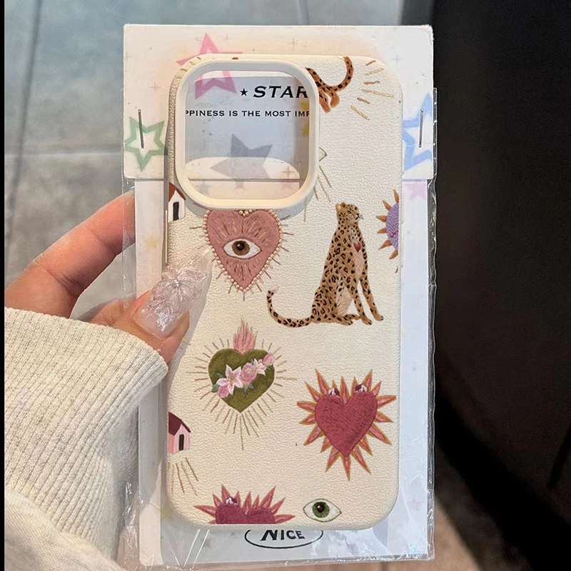 Personalized Leopard Silicone iPhone Case