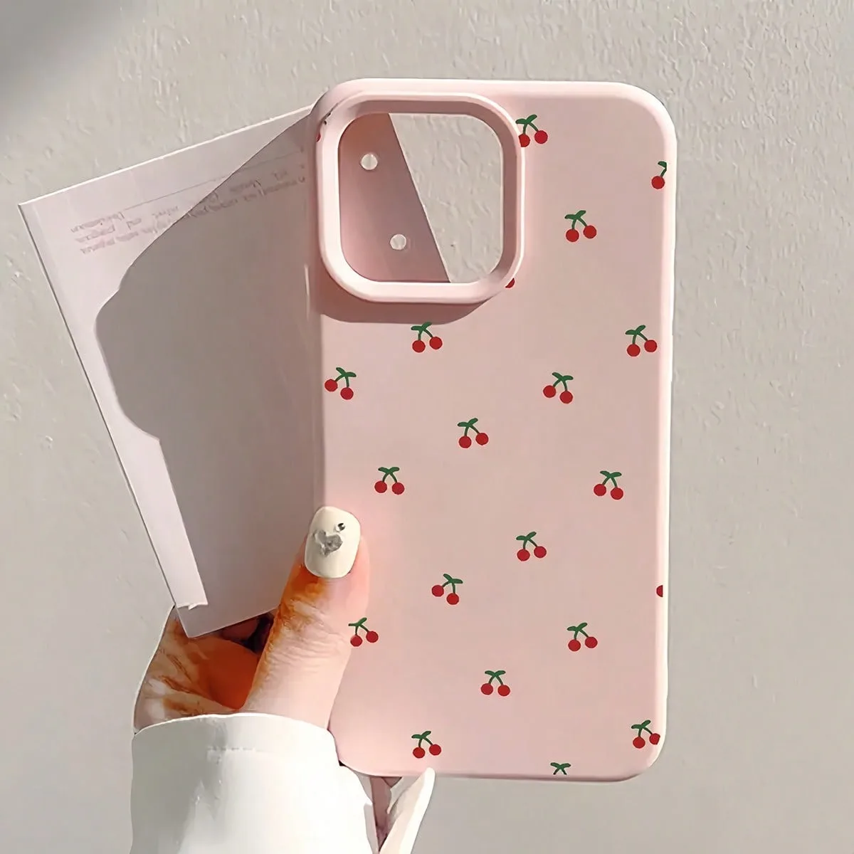 Cute Cartoon Cherry iPhone Case