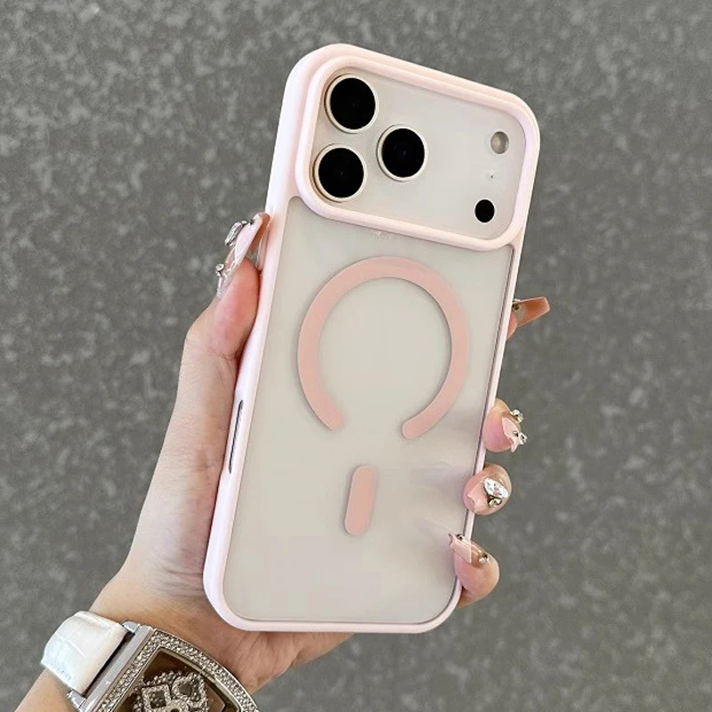 MagSafe Transparent Phone Case for iPhone