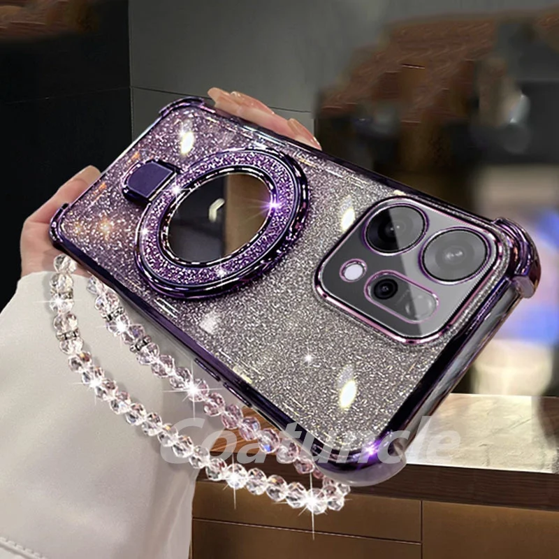 Glitter Mirror Phone Case for Motorola Edge