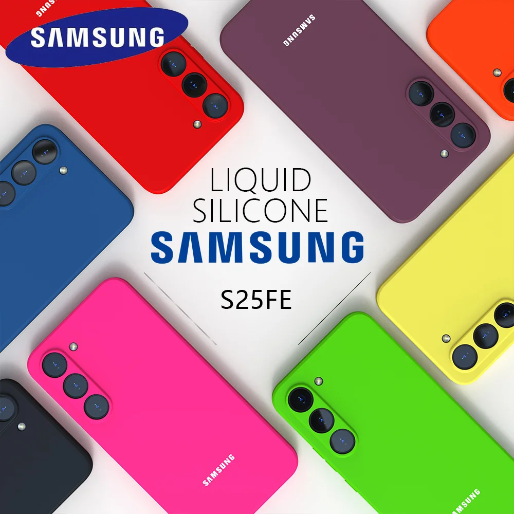 Liquid Silicone Back Cover for Galaxy S Series