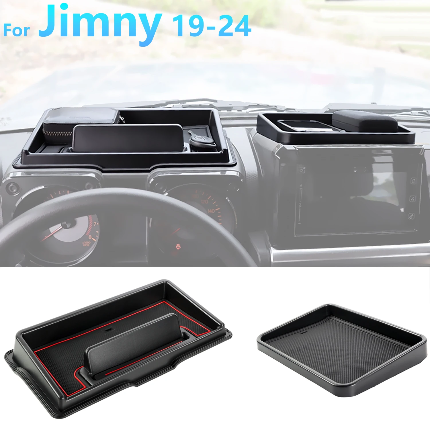 Suzuki Jimny Center Console Storage Organizer