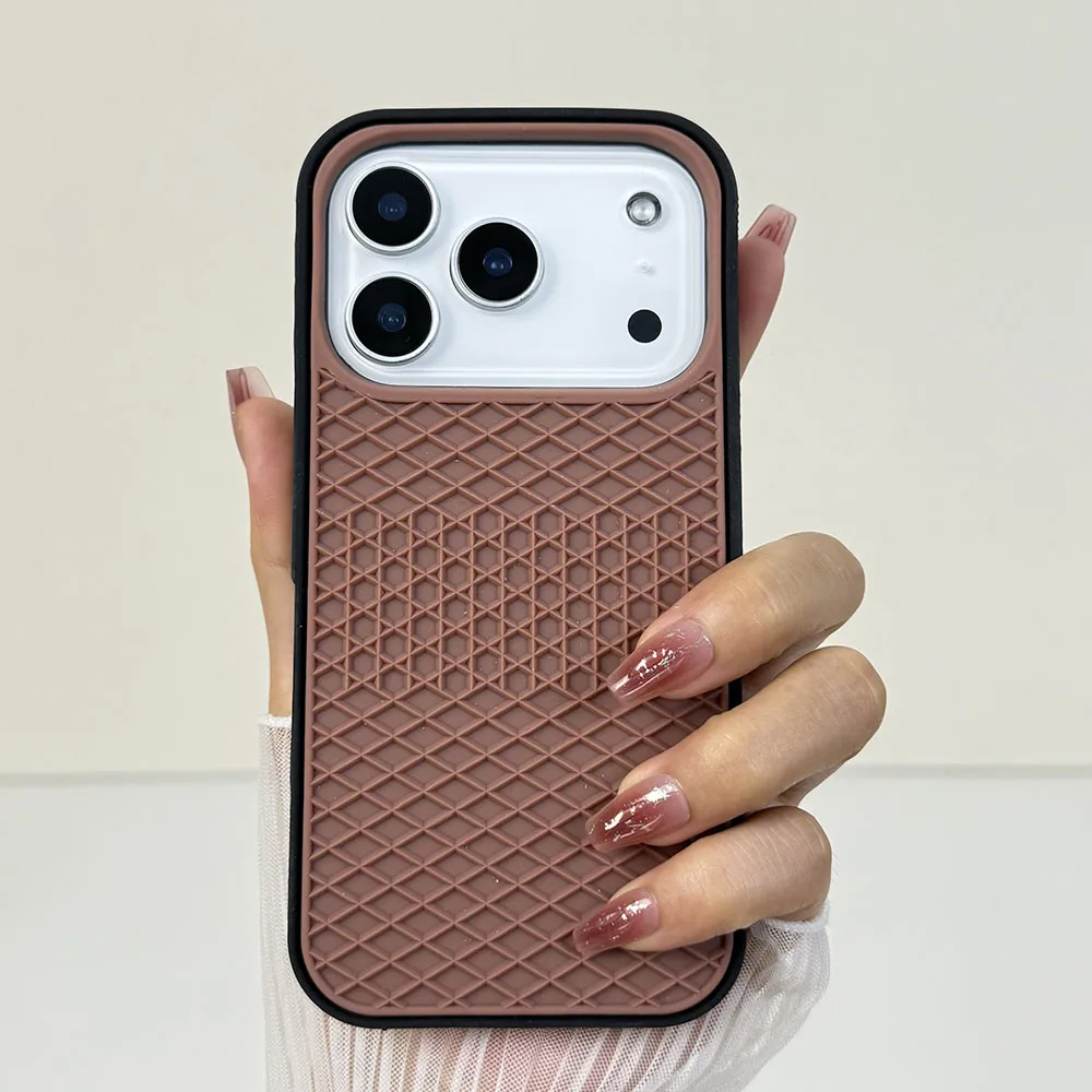 3D Waffle Sole Phone Case for iPhone