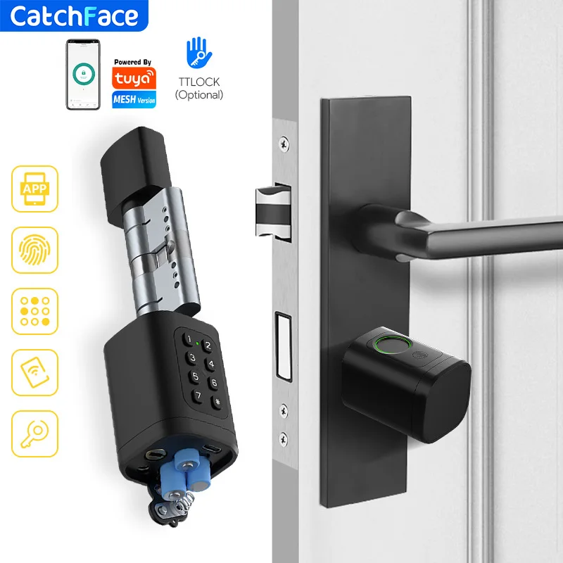 TUYA Smart Fingerprint Password Door Lock