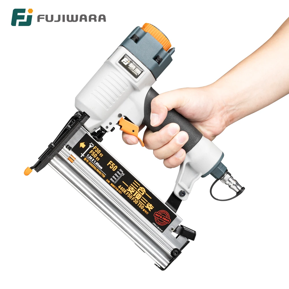 FUJIWARA 3-in-1 Pneumatic Nail Gun