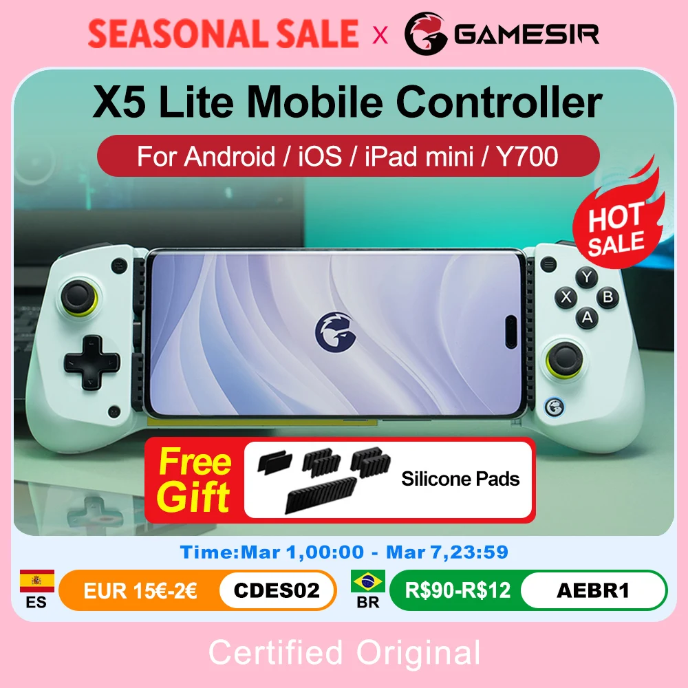 لوحات ألعاب مميزة للهاتف المحمول GameSir X5 Lite