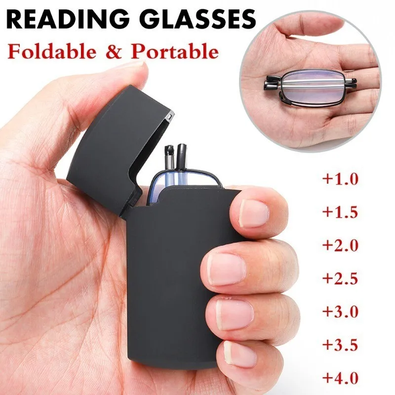 Foldable Reading Glasses with Anti Blue Light