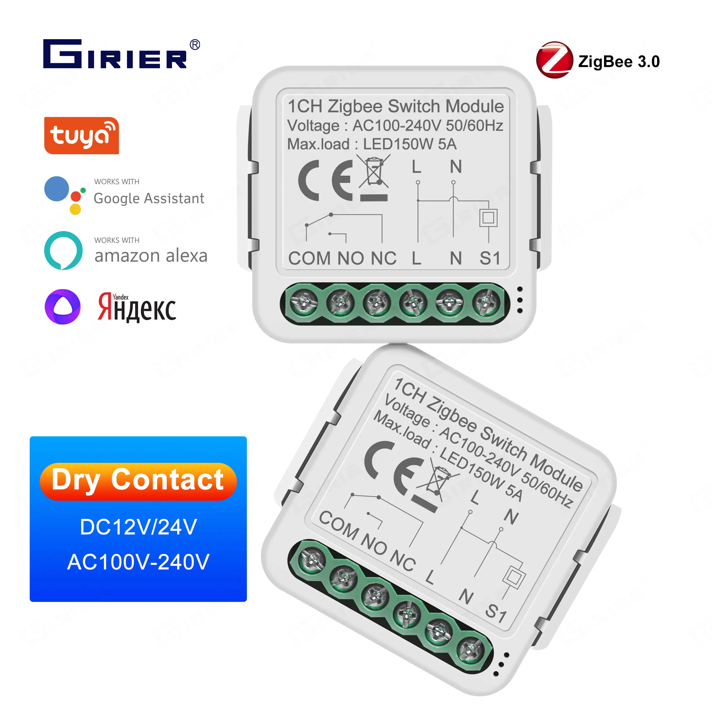 قاطع اتصال ذكي ZigBee 5A