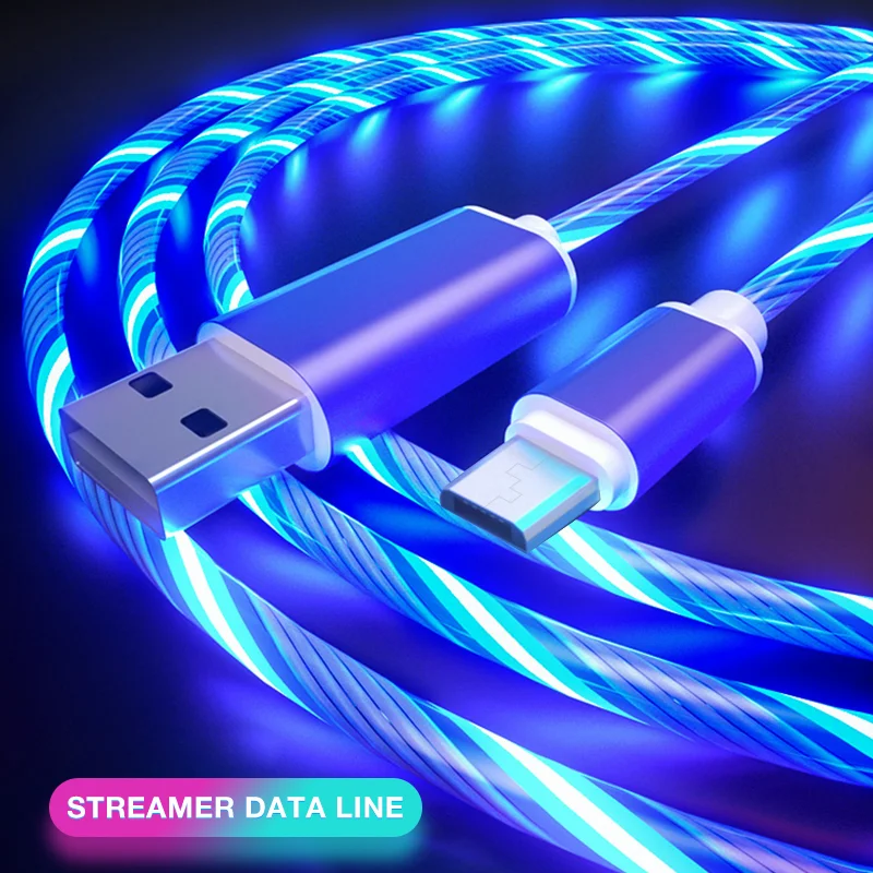 LED Light Mobile Phone Charging Cable