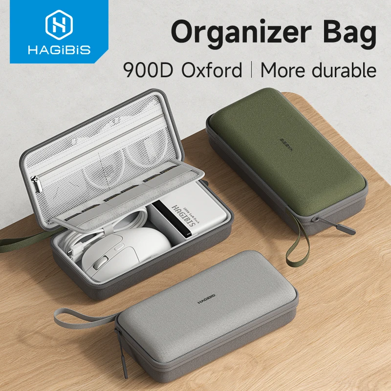 Portable Travel Cable Organizer Bag