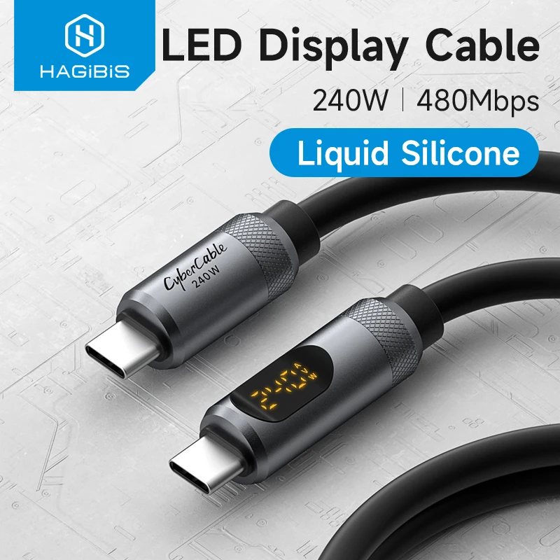 Hagibis USB C Fast Charger Cable