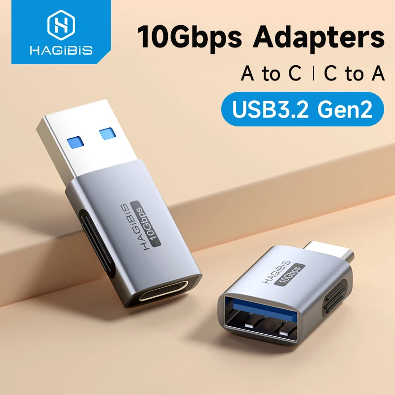 Hagibis USB to Type C OTG Adapter