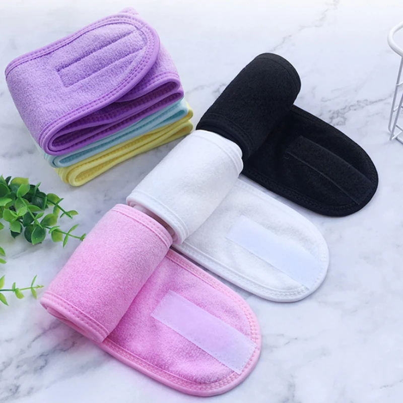 Adjustable Wide Makeup Spa Headband