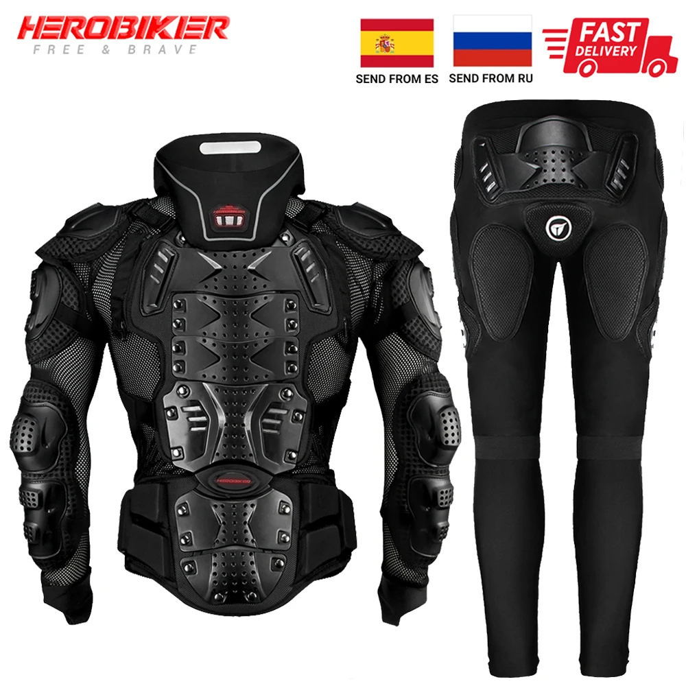 سترة موتو درع للرجال HEROBIKER