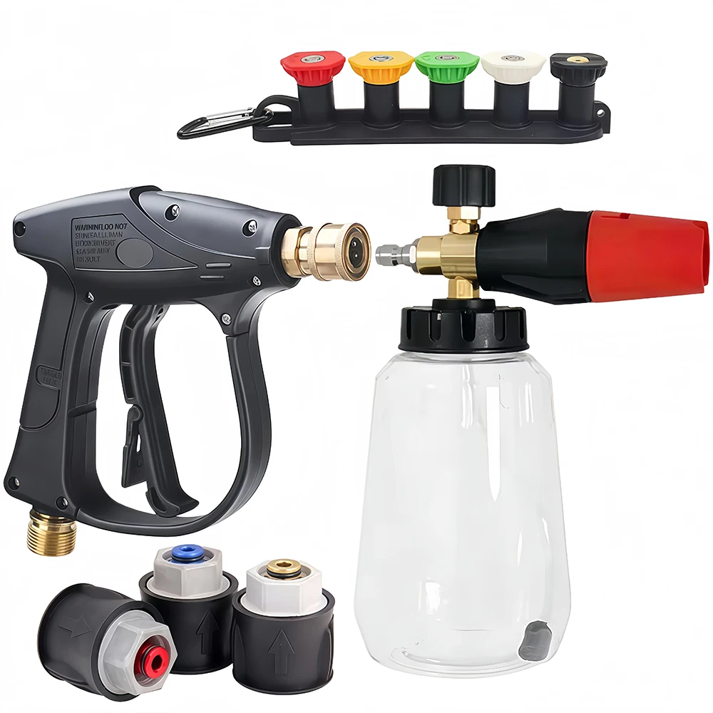 High Pressure Washer Gun and Foam Cannon Kit
