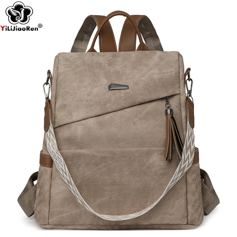 Stylish PU Leather Backpack for Women