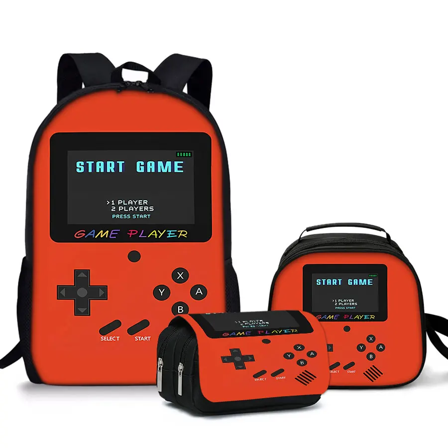 Lightweight Cartoon Laptop Backpack for Teens