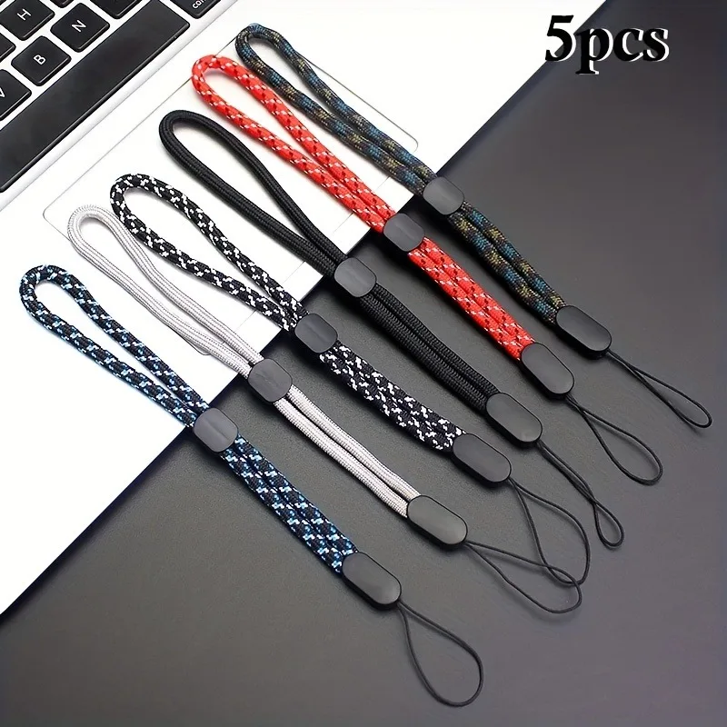 Adjustable USB Key Short Lanyard