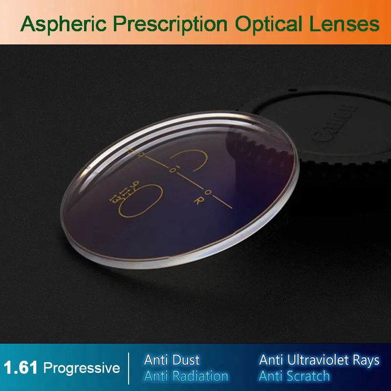 Progressive Prescription Eyeglasses Lenses UV400