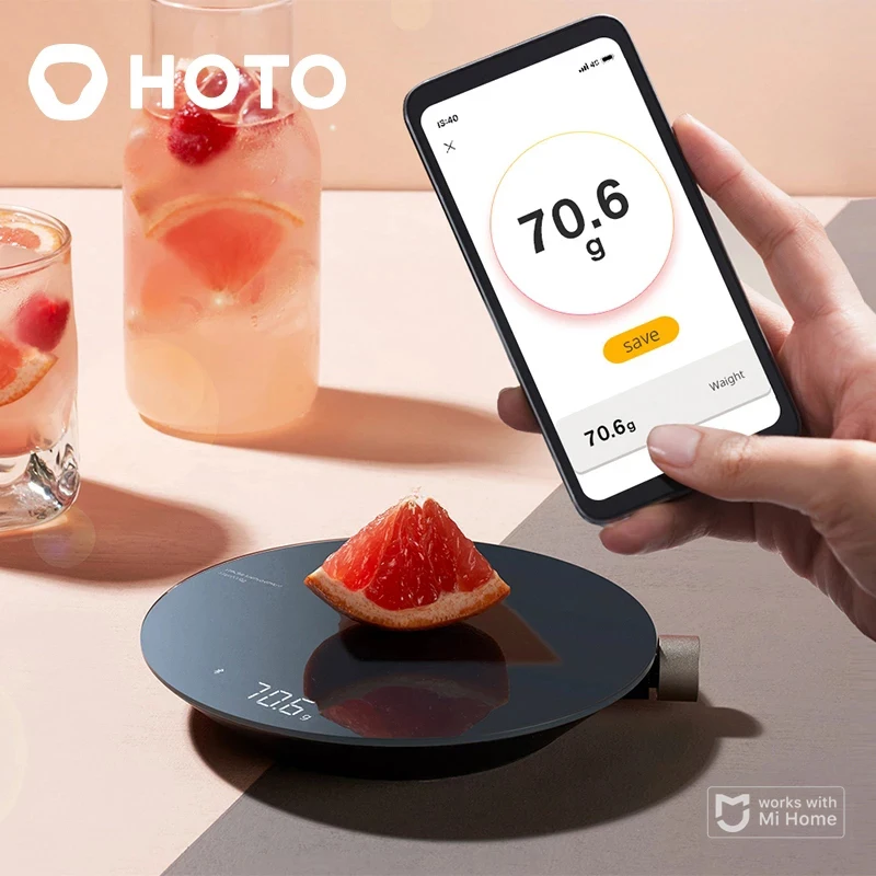 HOTO Smart Bluetooth Kitchen Scale