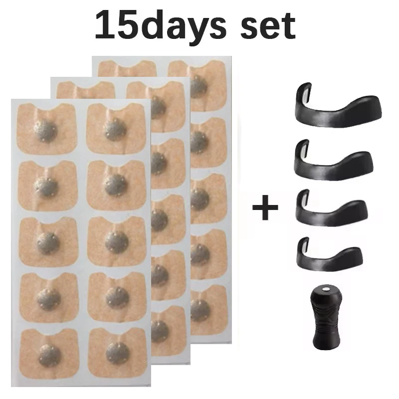 15 Pairs Magnetic Running Nose Clips