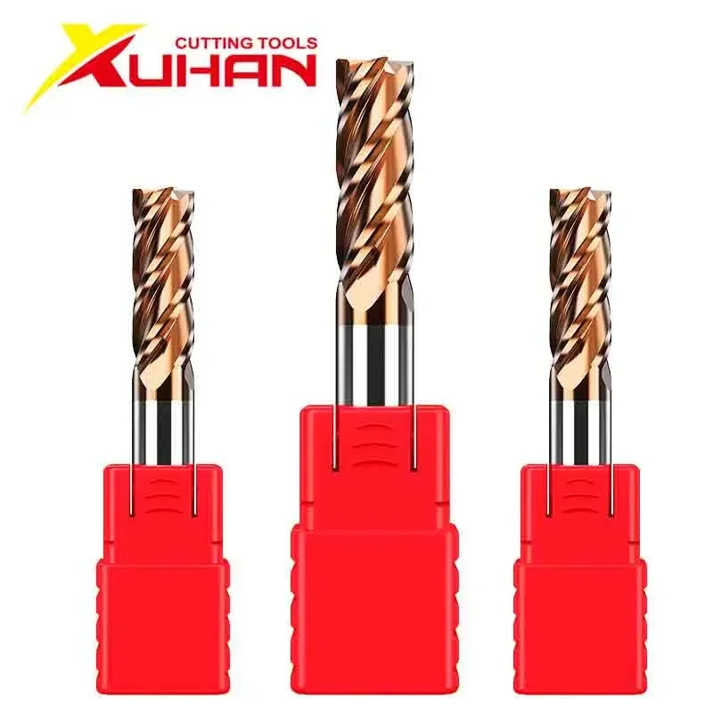 HRC55 Coated Endmills for CNC Machining