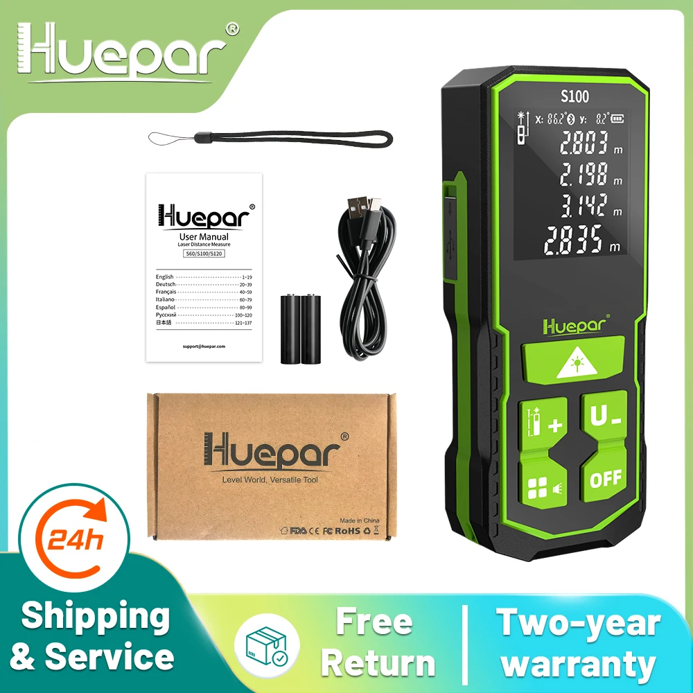 Huepar 60M Laser Distance Meter