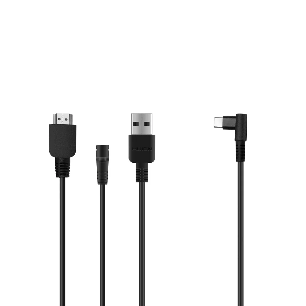 Huion 3-in-1 Cable for Kamvas Tablets