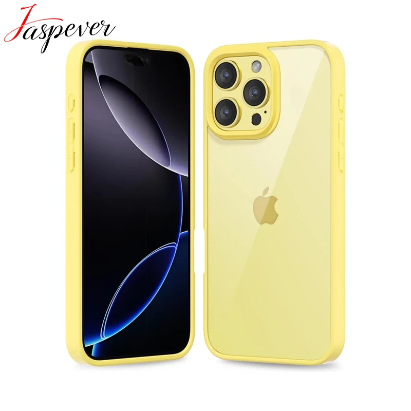 Candy Color Hybrid Back Cover Case for iPhone