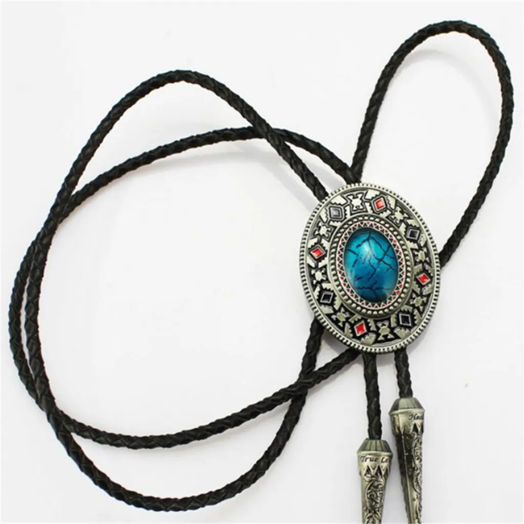 Indian Totem Bolo Tie – Cowboy Retro Style