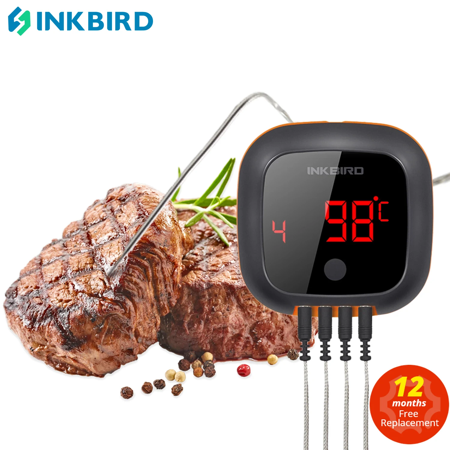 INKBIRD IBT-4XS Bluetooth Meat Thermometer