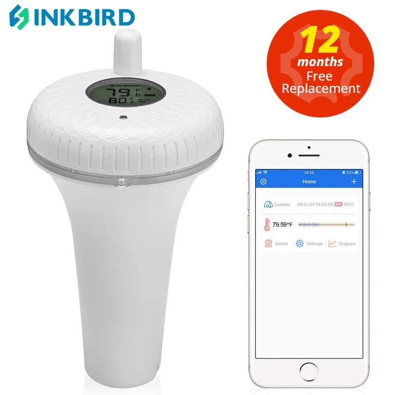 Wireless Floating Pool Thermometer