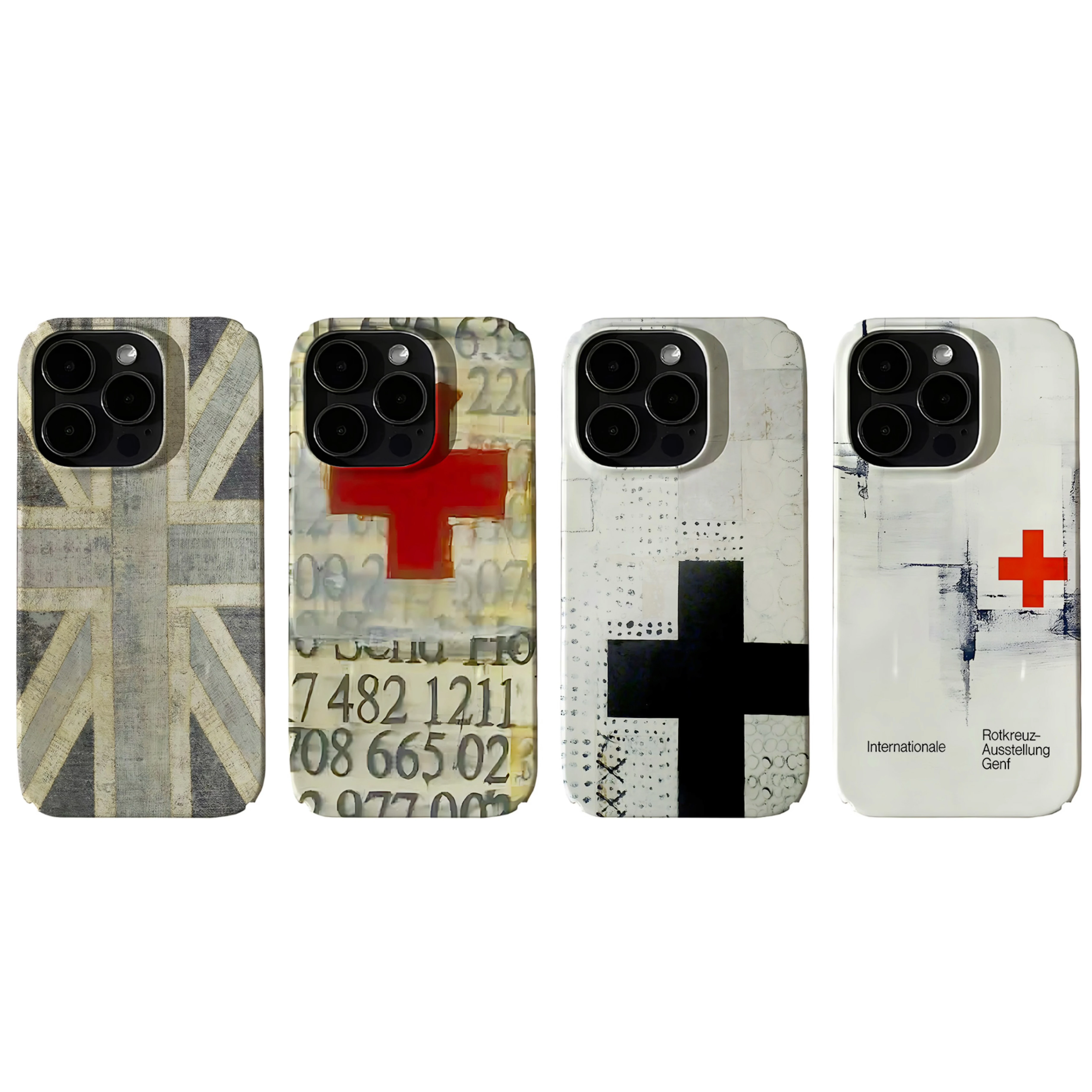 Stylish Cross Pattern Phone Case for iPhone