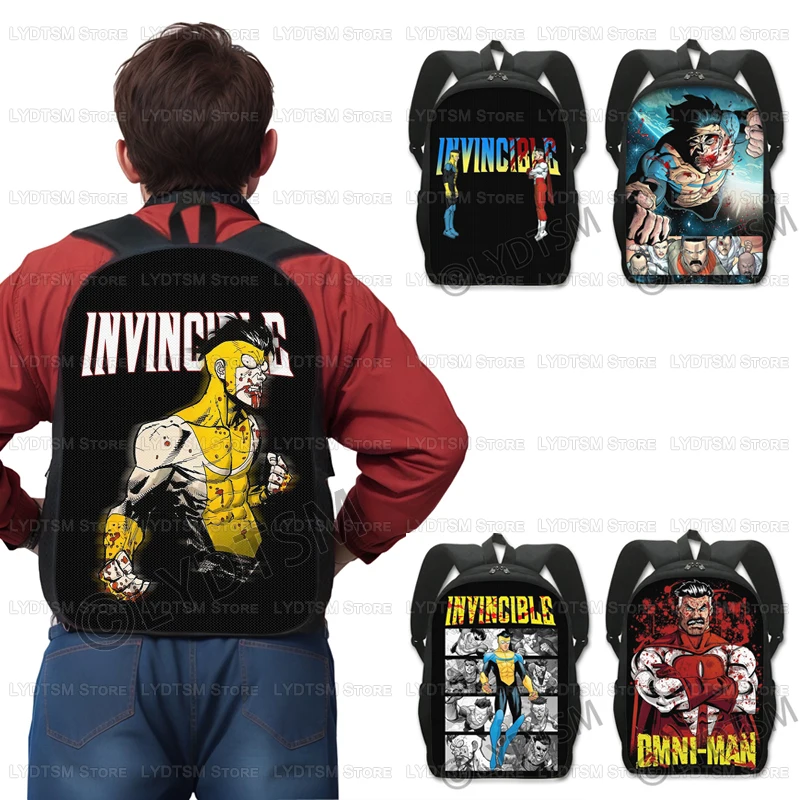 Invincible Hero Comic Print Backpack