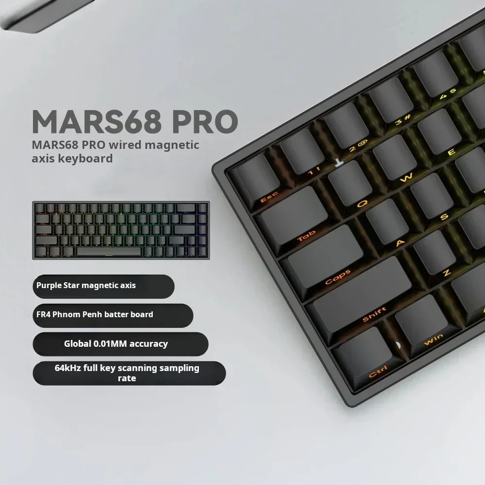 لوحة مفاتيح IROK Mars68 PRO الألعاب
