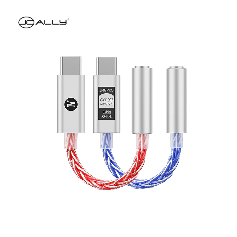 محول سماعة الرأس JCALLY JM6 Pro