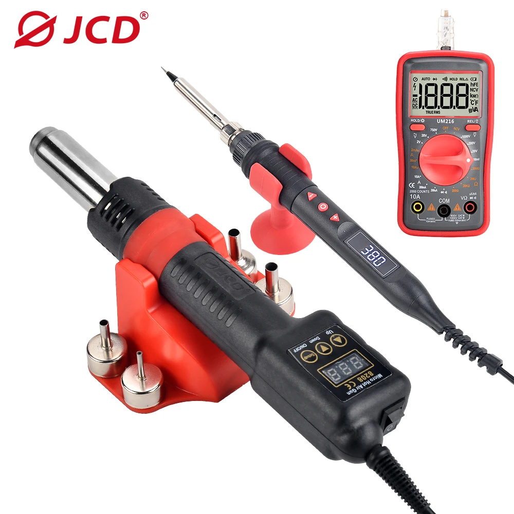 JCD 8208 Hot Air Gun Soldering Station