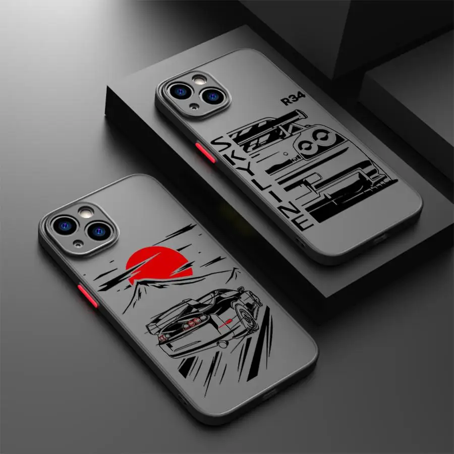 JDM Sports Cars Comic Phone Case