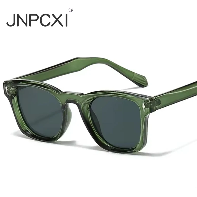 Retro Rivets Square Sunglasses for Women