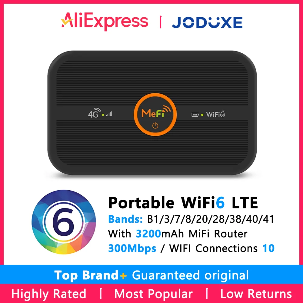 راوتر واي فاي محمول JODUXE 4G