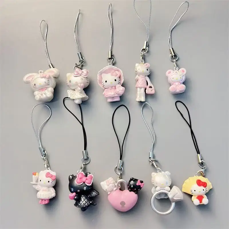 Kawaii Hello Kitty Lanyard Phone Case