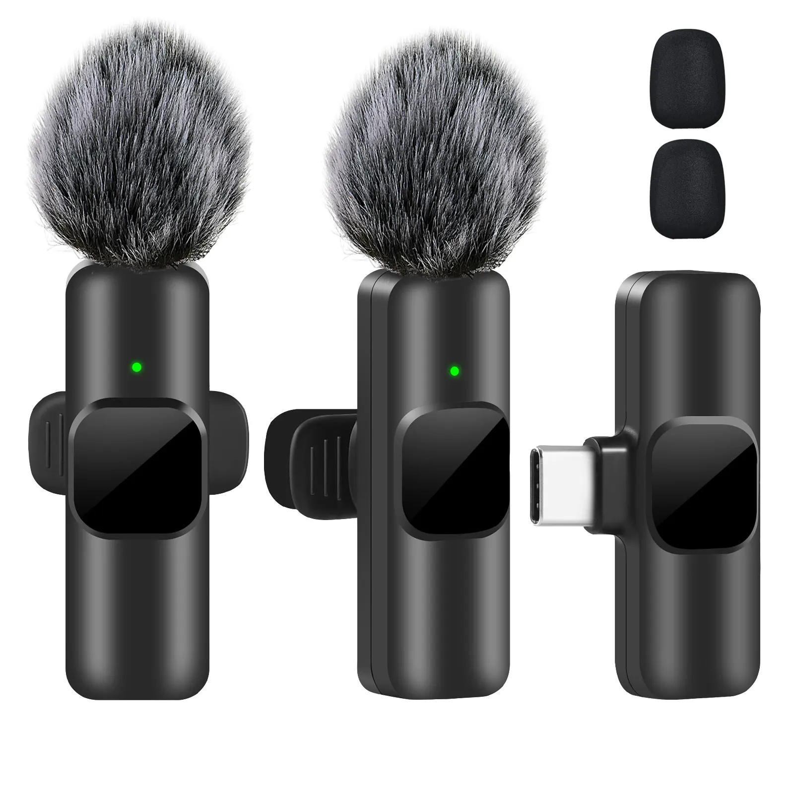 K60 Wireless Lavalier Microphone for Mobile